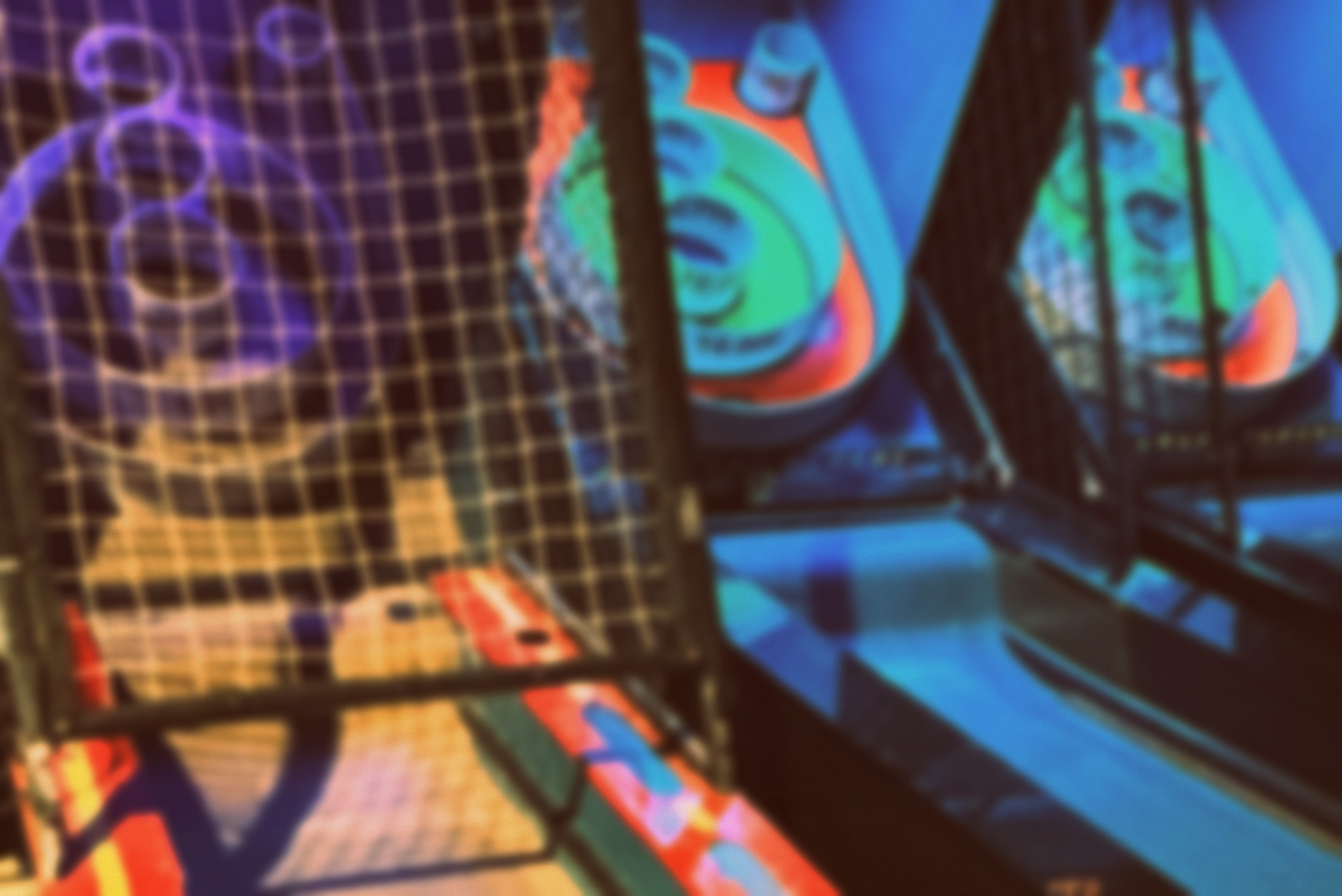 The Skee-Ball machines at MAGfest